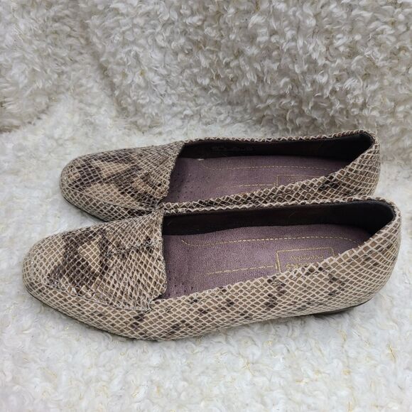 Clarks Active Air Everyday Comfort Snakeskin‎ Loafers size 7 - Picture 3 of 7